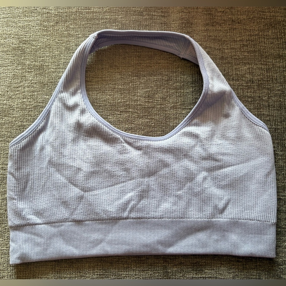 NVGTN Limitless Halter Bra periwinkle